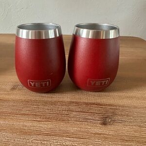 Yeti wine cups